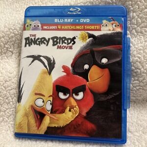 The Angry Birds Movie (Blu-ray, + DVD 2016)